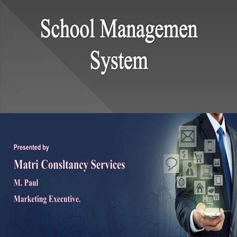 School management ppt