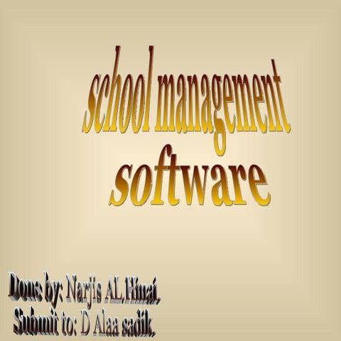 School Management Software