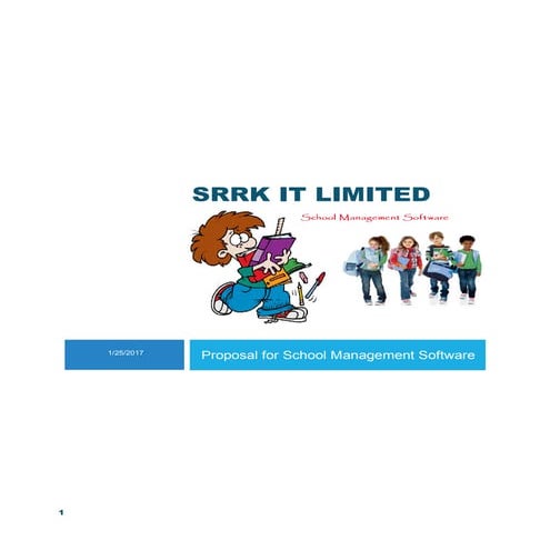School management software proposal
