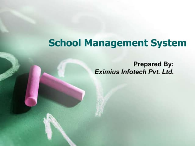 School management system