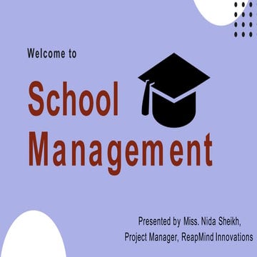 School Management system