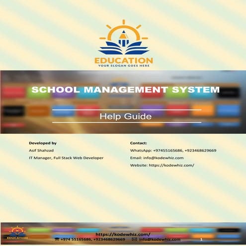 School Management System | PDF