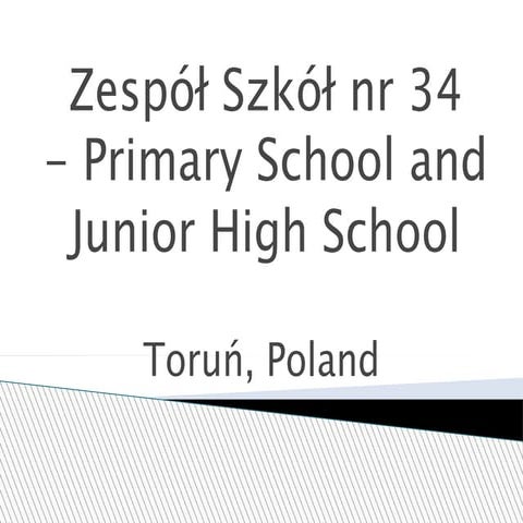 School no 34 in torun