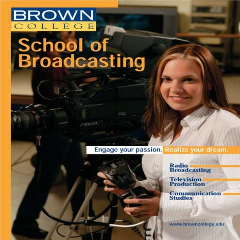 School Of Broadcasting Viewbook