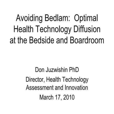 School Of Public Health Phs 673 March 2010