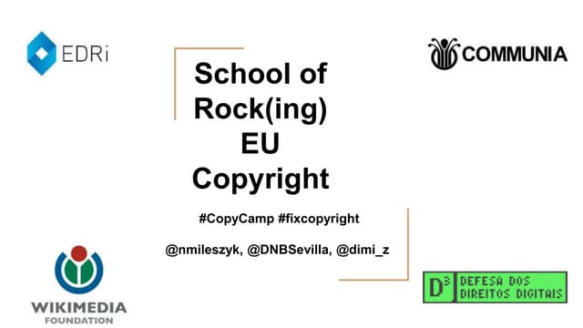 School of rocking copyright 2017 in Lisbon 