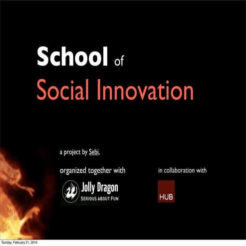 School Of Social Innovation
