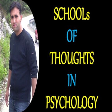 School of thought in psychology