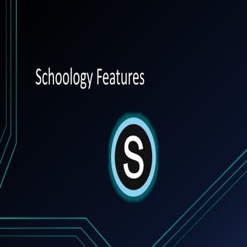 Schoology Features