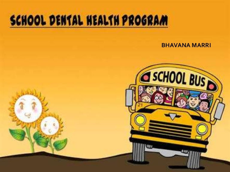 School oral health program