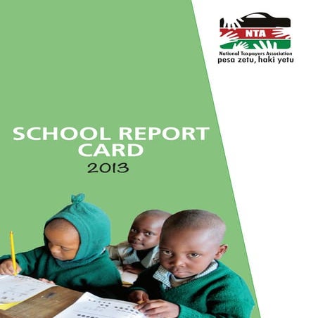 School report card  2013  Kenya