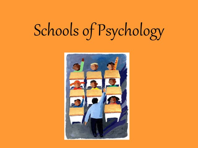 Schools of-psychology