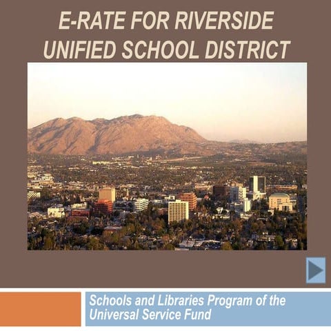Schools and libraries program