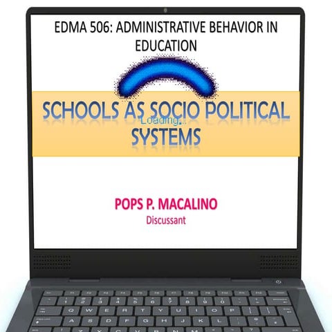 Schools as Socio-Political System