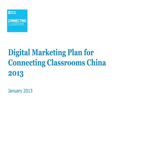 Schools digital plan 2013