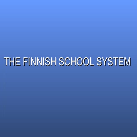 Schools finland 1