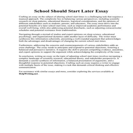 The Biggest Debate In Education Why School Should Start Later Explained - ygv89y6