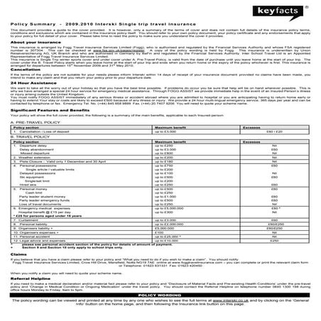 Schools insurance letter | PDF