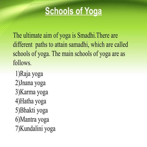 Schools of Yoga Mantra is the cosmic consciousness