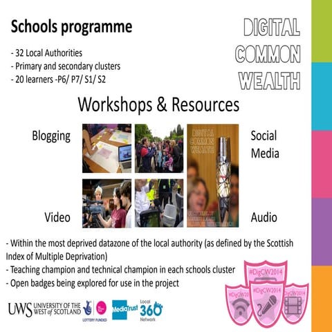 Schools presentation for launch