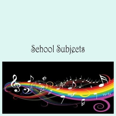 School subjects