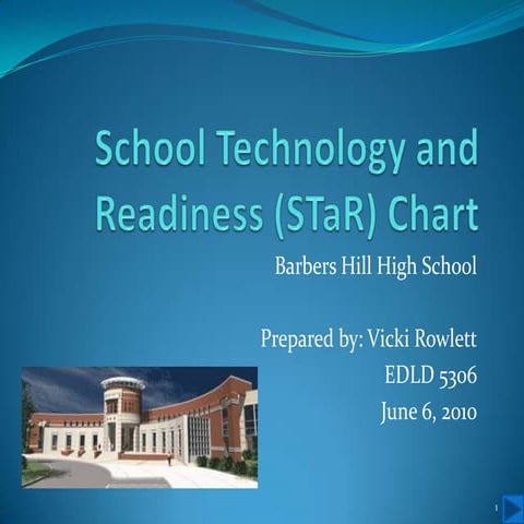 School Technology and Readiness (STaR) Chart
