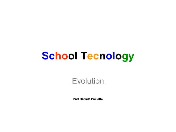 School Tecnology