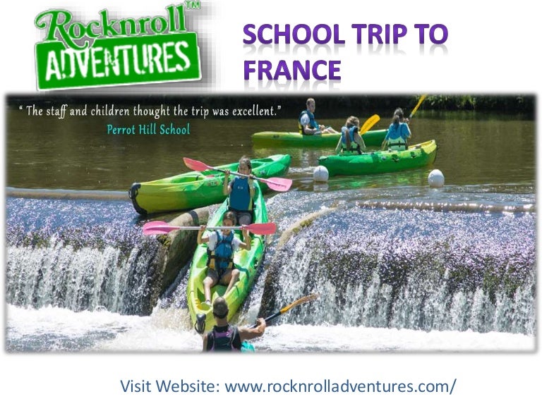 School Trips France Having Lot Fun