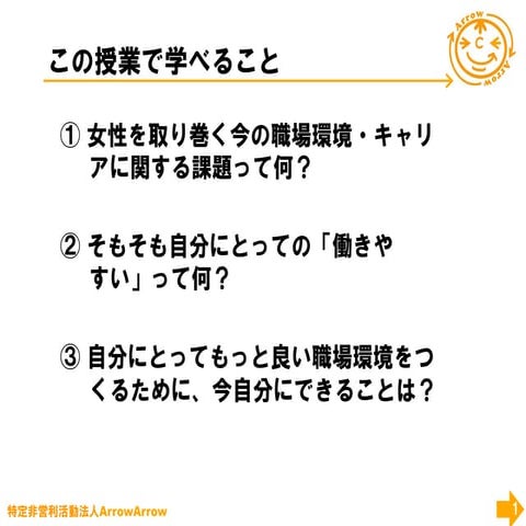 【Schoo web campus】働く女性はいま、職場に何を求めているのか？