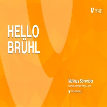 2018 - CertiFUNcation - Mathias Schreiber: What's new in TYPO3 v9