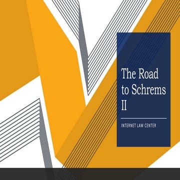The Road to Schrems II