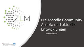 Die Moodle Community Austria und aktuelle Entwicklungen