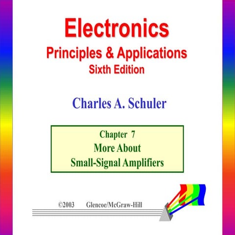 Schuler Electronics Instructor CH07 amplifiers part 2.ppt