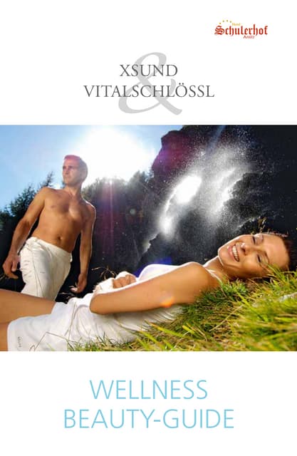 Schulerhof Wellness-Brochure 2015