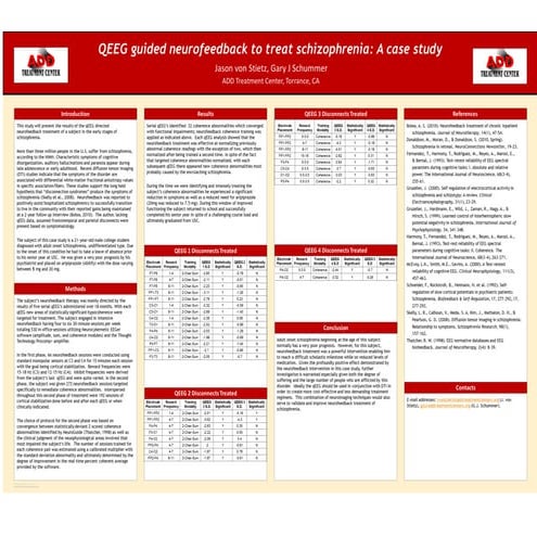 Schummer schizophrenia poster isnr | PDF
