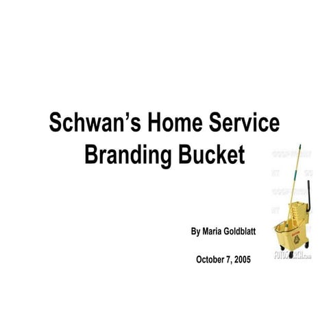 Branding Retrospective - Schwan Food Company