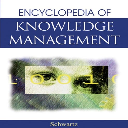 Schwartz d. encyclopedia of knowledge management
