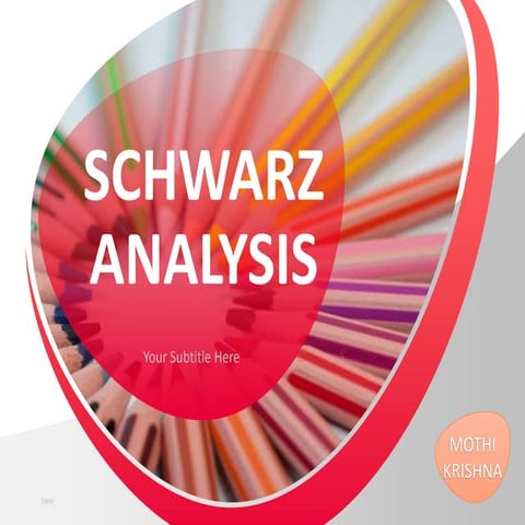 Schwarz analysis (mothi krishna)