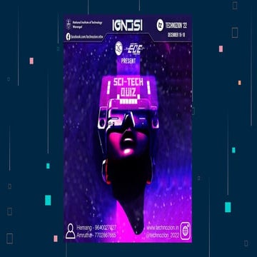 Sci-Tech Quiz 2022