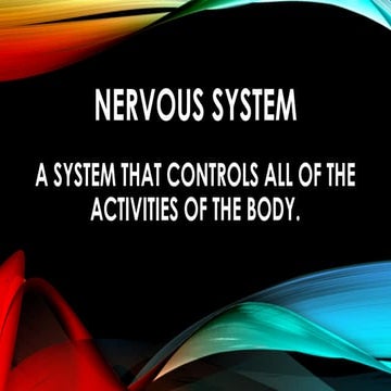 science 10 quarter 3 nervous system presentation