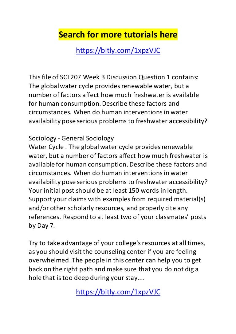 Our dependence upon the environment picture