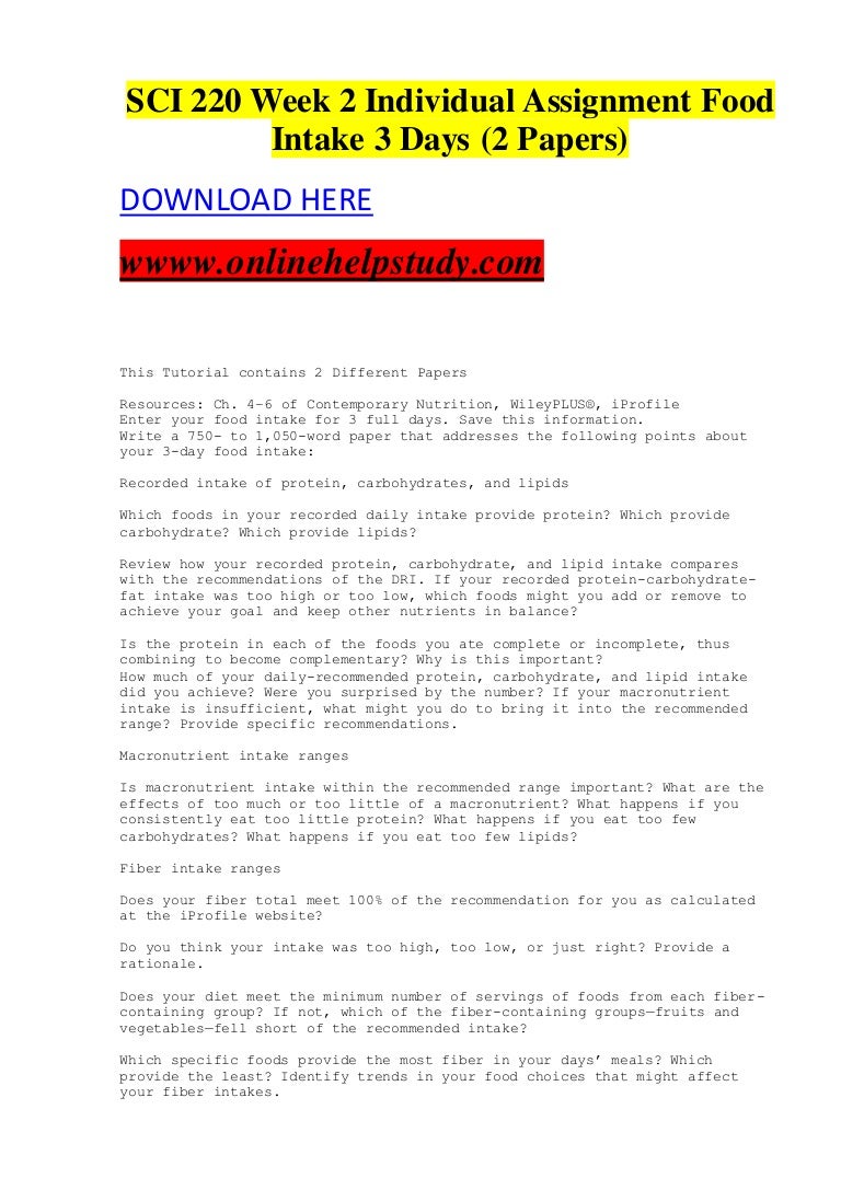 Why nutrition is important essay picture