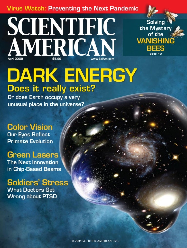 Dark energy does it really exist by Scientific American Magazine