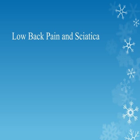 Sciatica