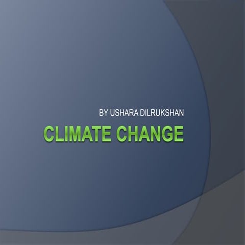 #scichallenge2017 Climate change 