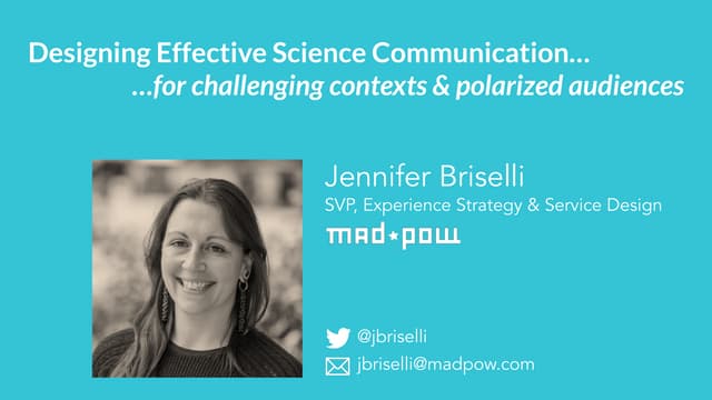 Designing Effective Science Communication