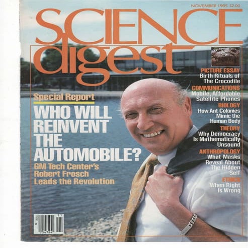 Reinventing the Car - as I reported it in 1985!