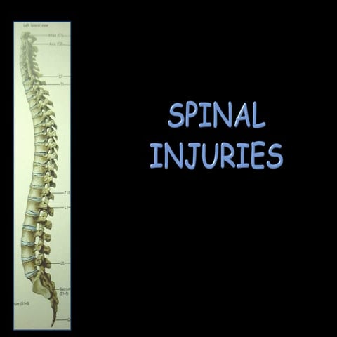 Spinal Injuries