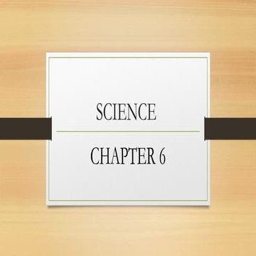 Adaptation in Animals Chapter 6 Made by GARVIT BANSAL | PPTX