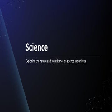 What is Science and importantance in daily life.pptx